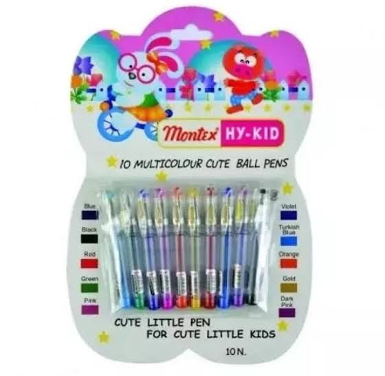 montex-hi-kid-pen-10pc-set