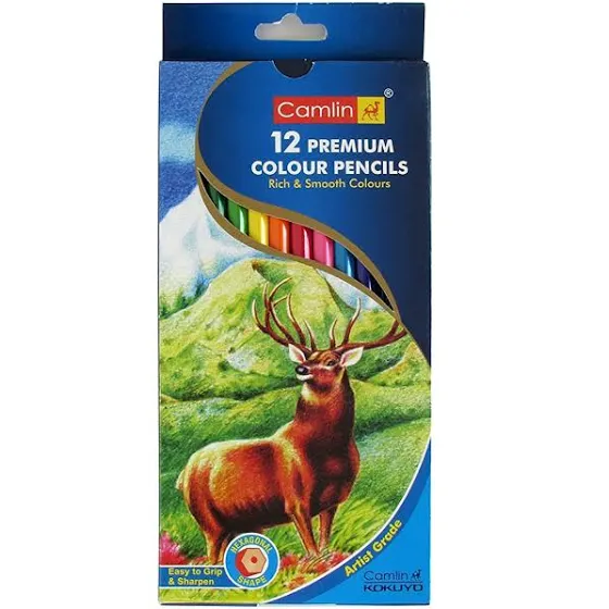 camlin-premium-colour-pencil-12-shades