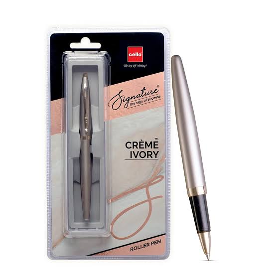 cello-signature-creme-ivory-roller-pen-275-